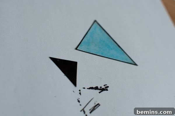 Step 5: Coloring the Dimensional Pieces