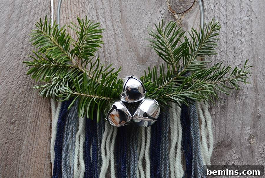 Bohemian Yarn Wreath Decor Ideas