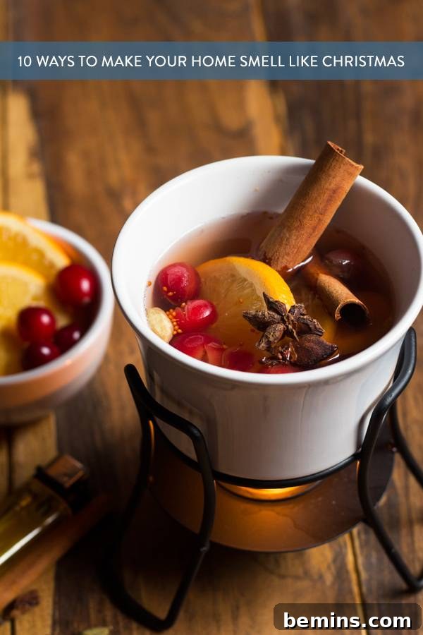 Share Christmas Home Scent Ideas on Pinterest