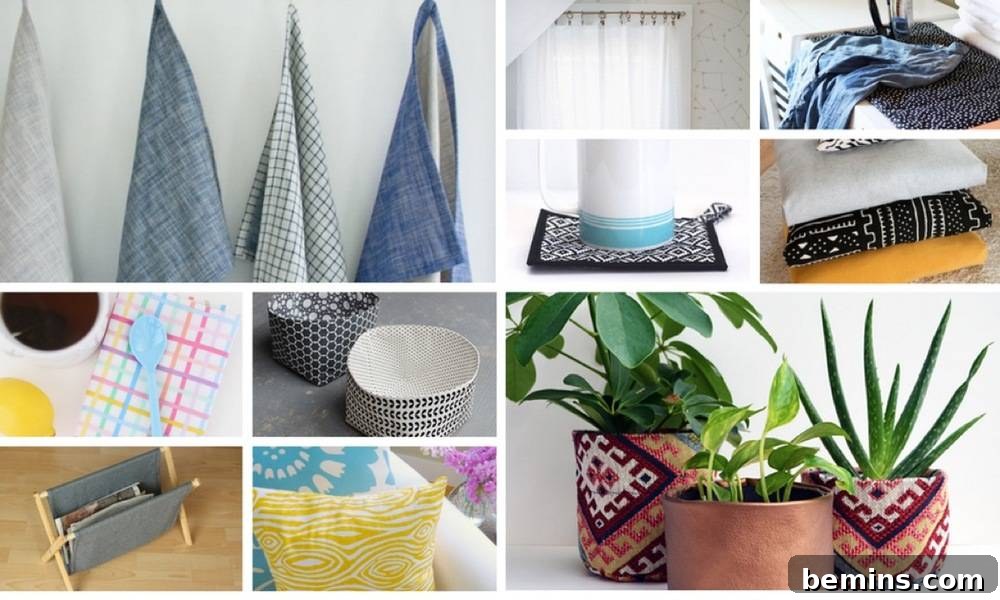 10 Easy Fabric Projects To Try for Your Home: Simple and Stylish DIY Ideas
