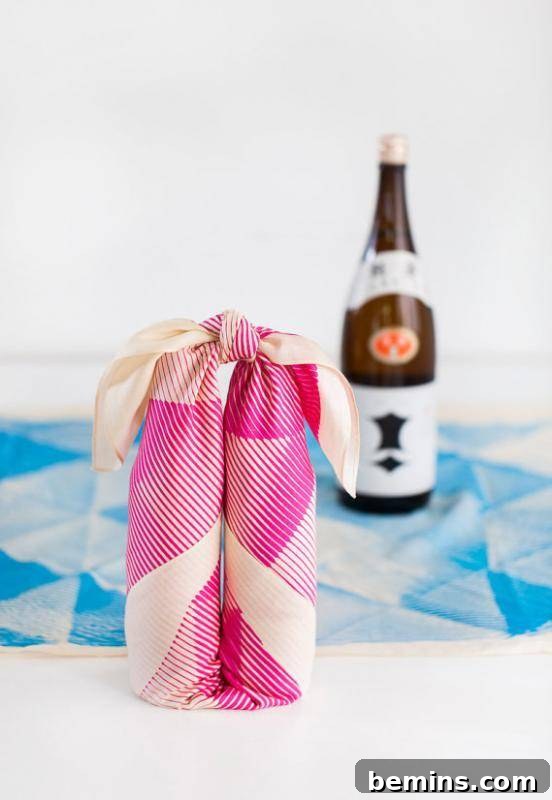 Gift Wrapping with a Scarf