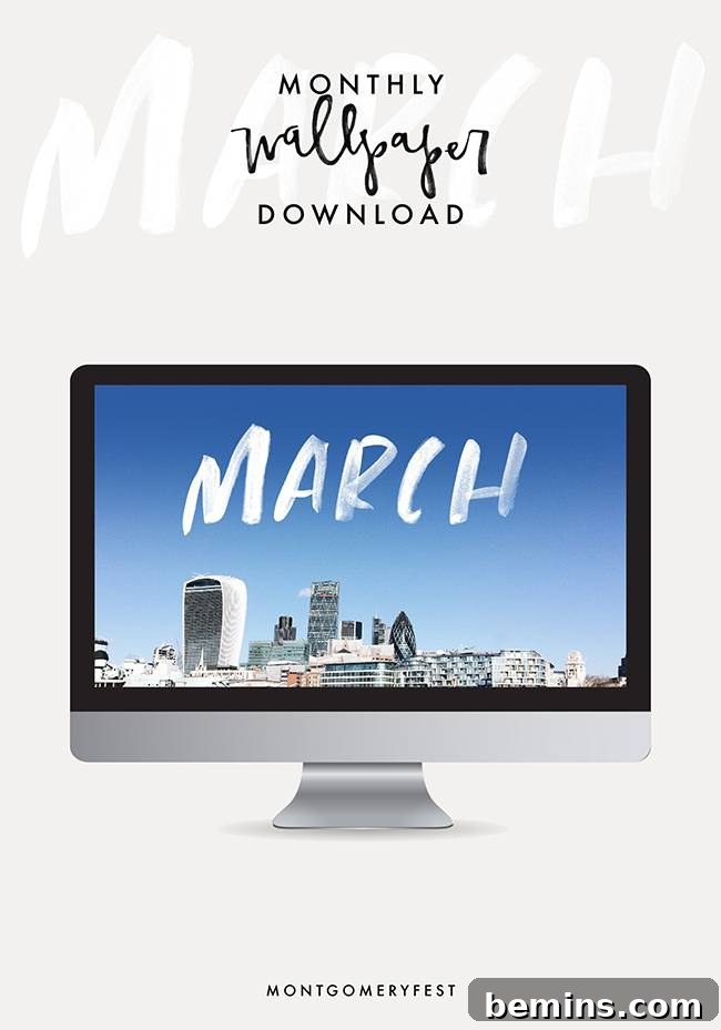 Montgomery Fest Hand-Lettered Desktop Wallpapers