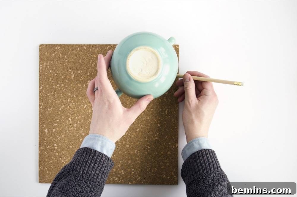 Vase to Vault: The Thrifty Home Decor Upgrade 4 Use cork and a vase to make a sleek savings bank.