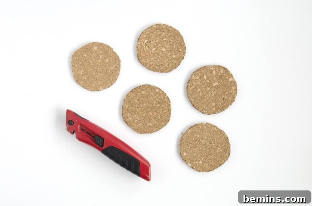 Vase to Vault: The Thrifty Home Decor Upgrade 5 Cork rounds glue together to make thicker cork - used here as a stopper for a savings bank!