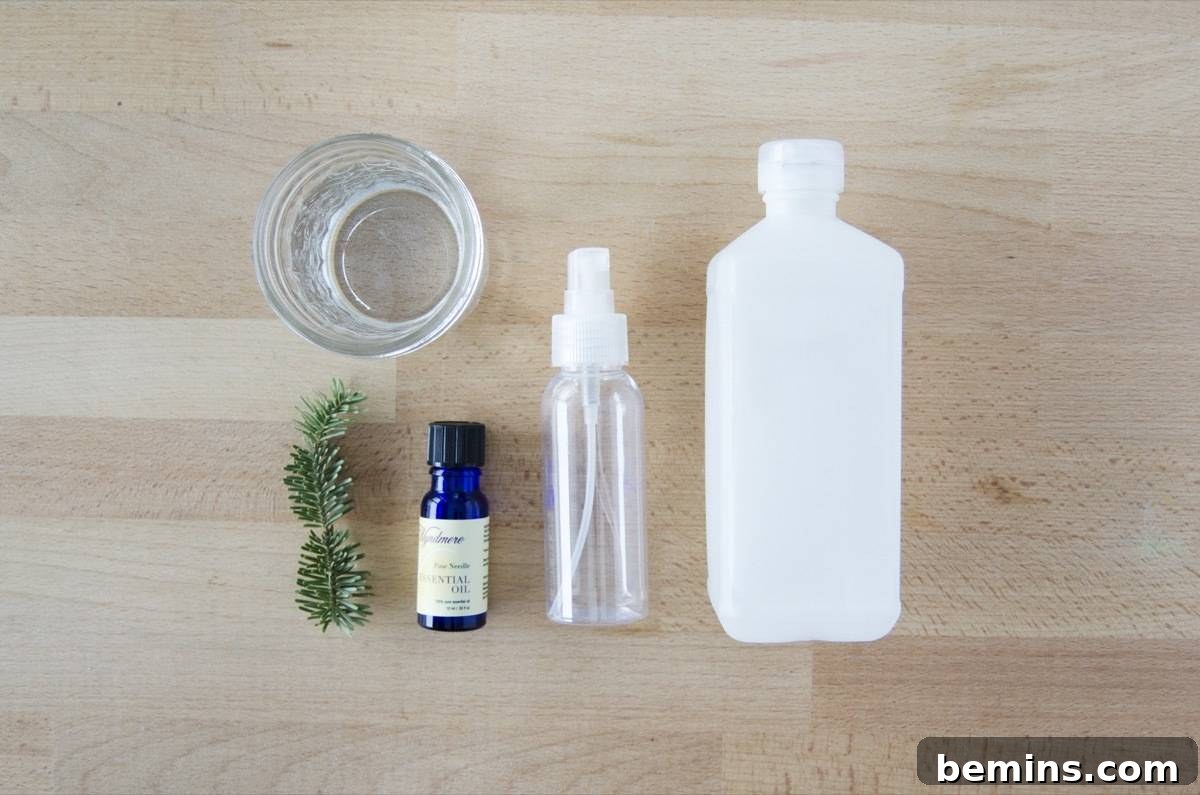 DIY Refreshing Room Spritzer: Craft Your Own Home Fragrance 4 Materials needed to make this homemade room spray