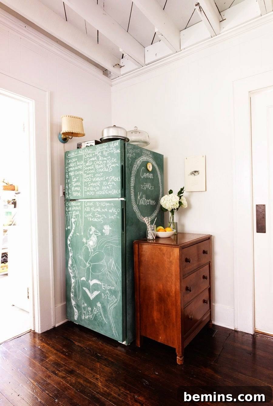 Spruce Up Your Space: 10 Fresh Green Decor Ideas 10 Green Chalkboard Paint: Creative Home Decor