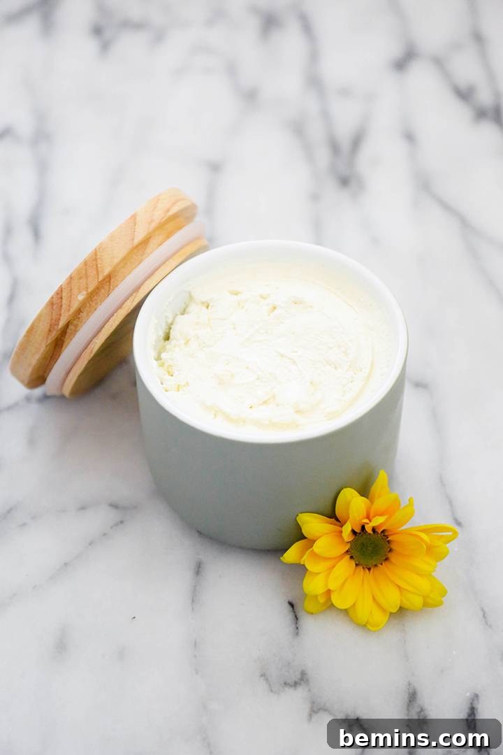 Storing Homemade Body Butter
