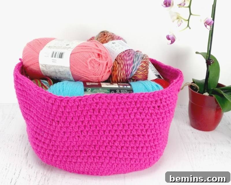 20 DIY Bins, Boxes, and Baskets for Ultimate Home Organization 6 Easy Crochet Basket Tutorial for Handmade Storage