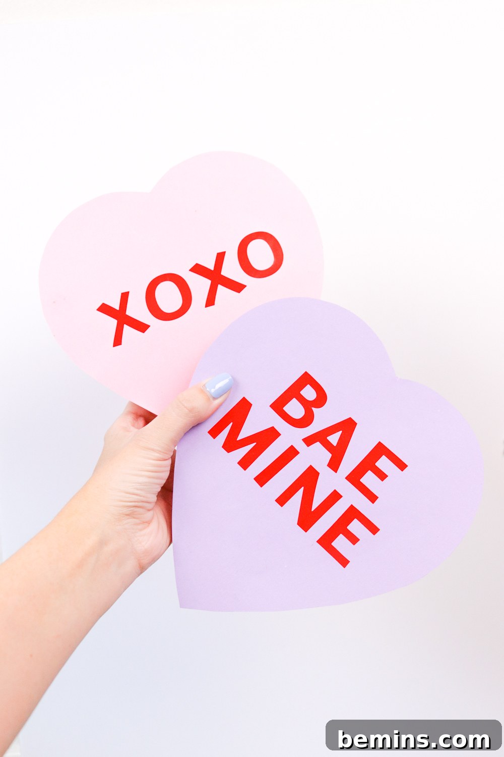DIY Conversation Heart Chocolate Boxes