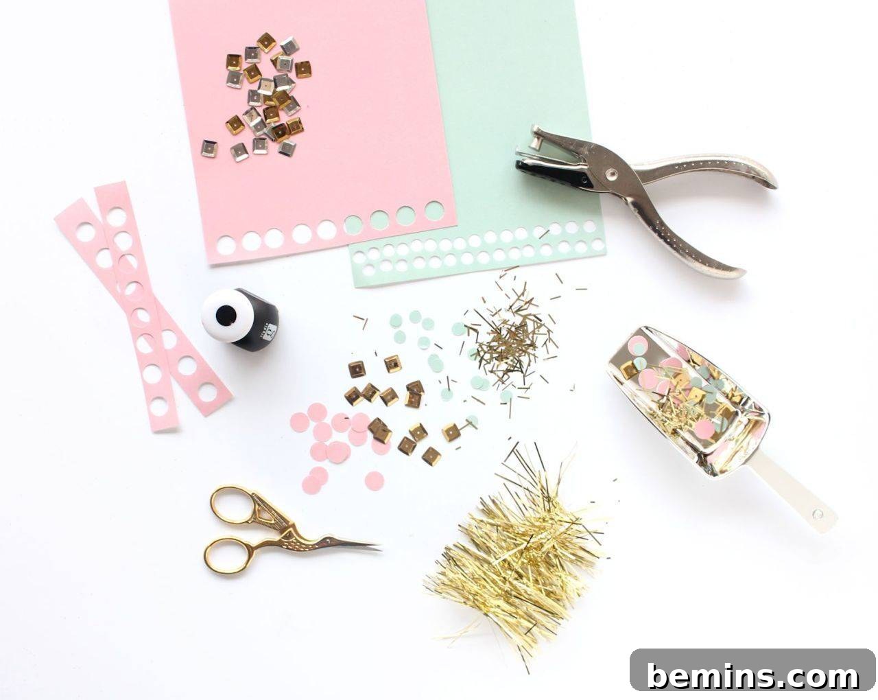 DIY Confetti from Paper Scraps