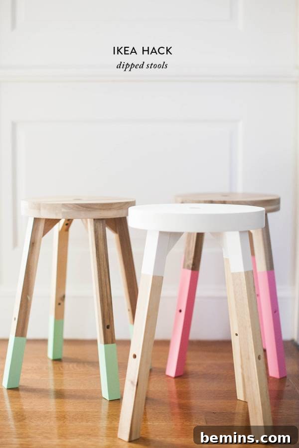 DIY Dipped Furniture
