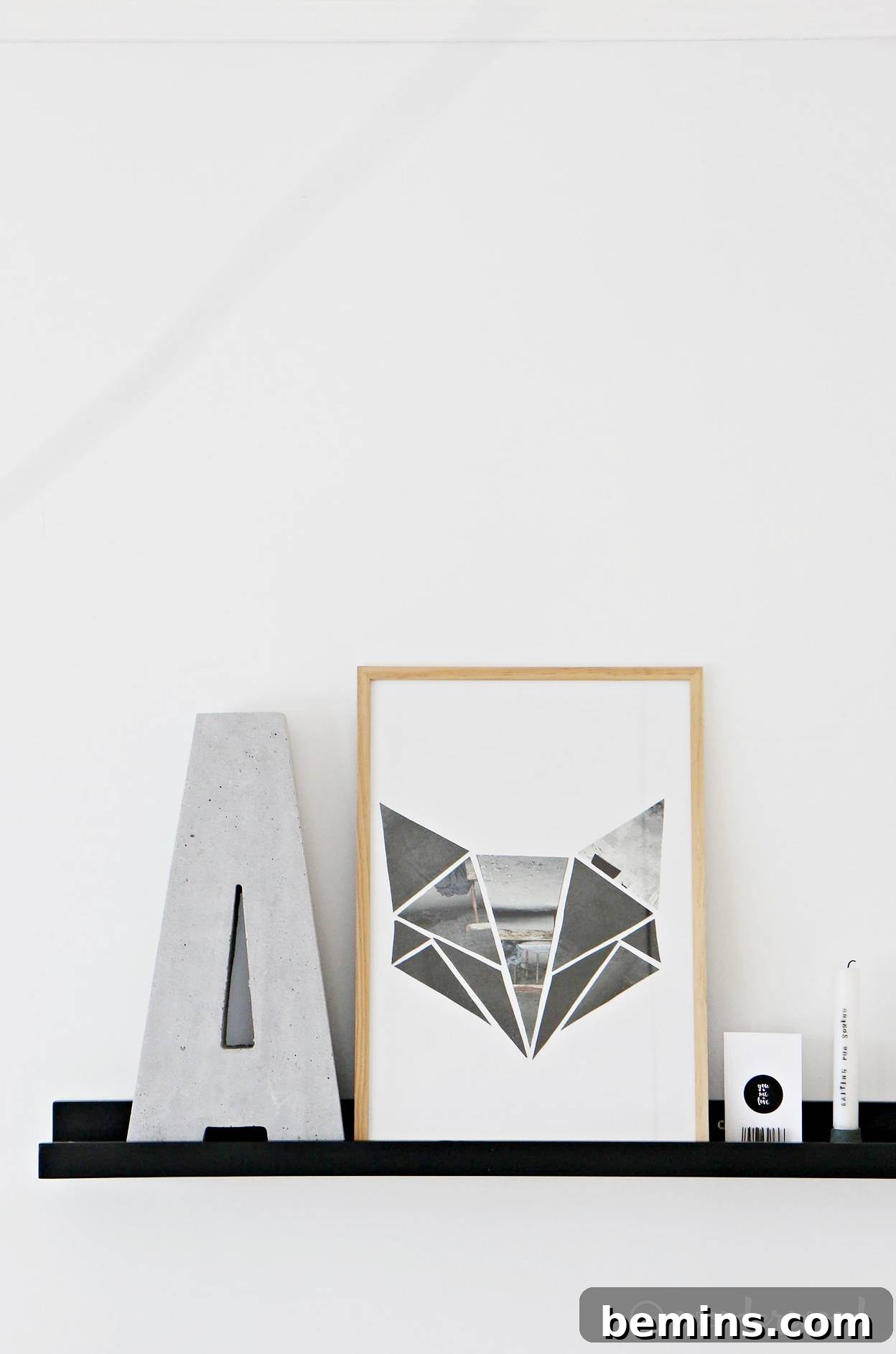 DIY Geometric Paper Art