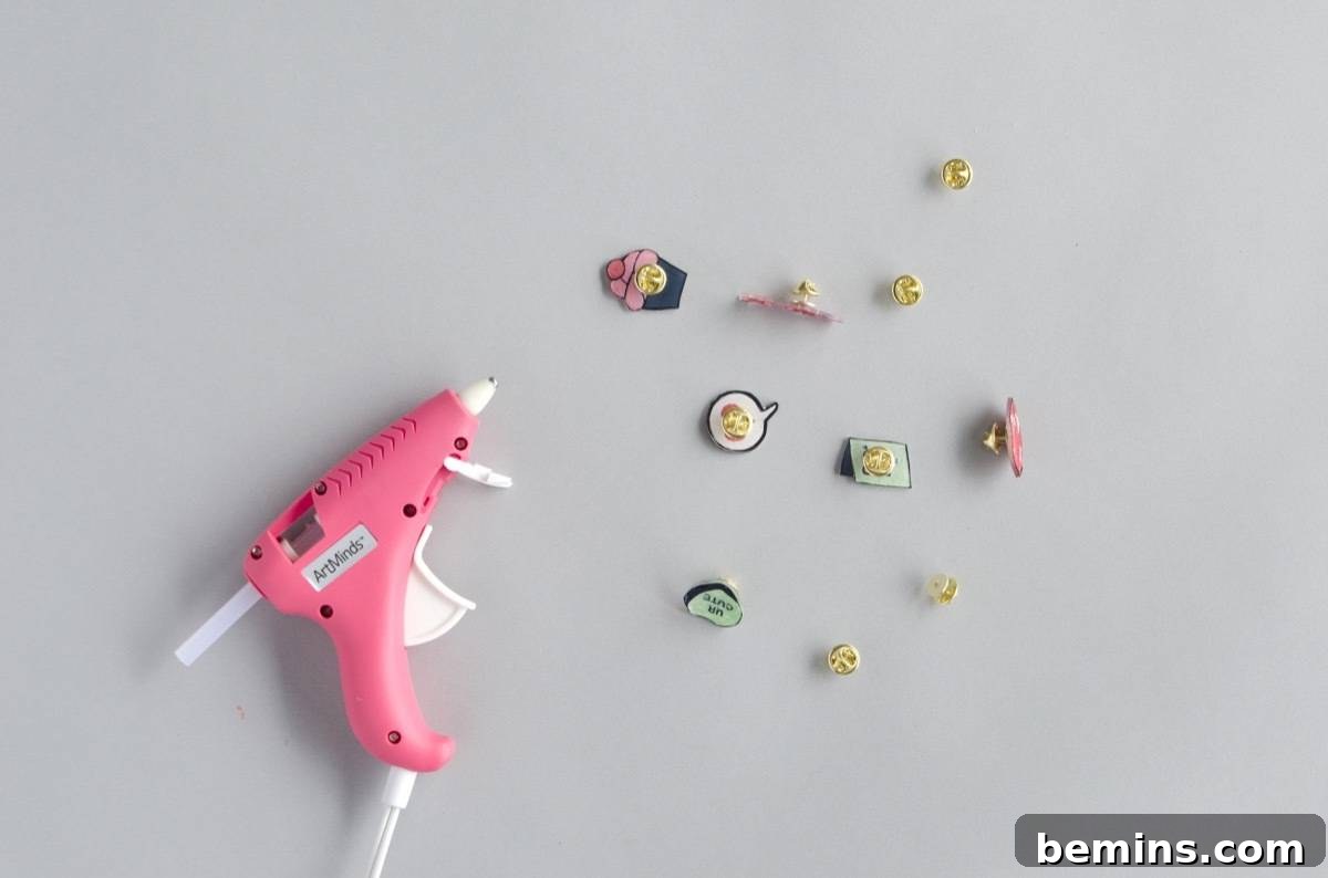 Craft Your Love: DIY Enamel Pins for Valentine's Day 8 DIY It - Valentine's Day Pins