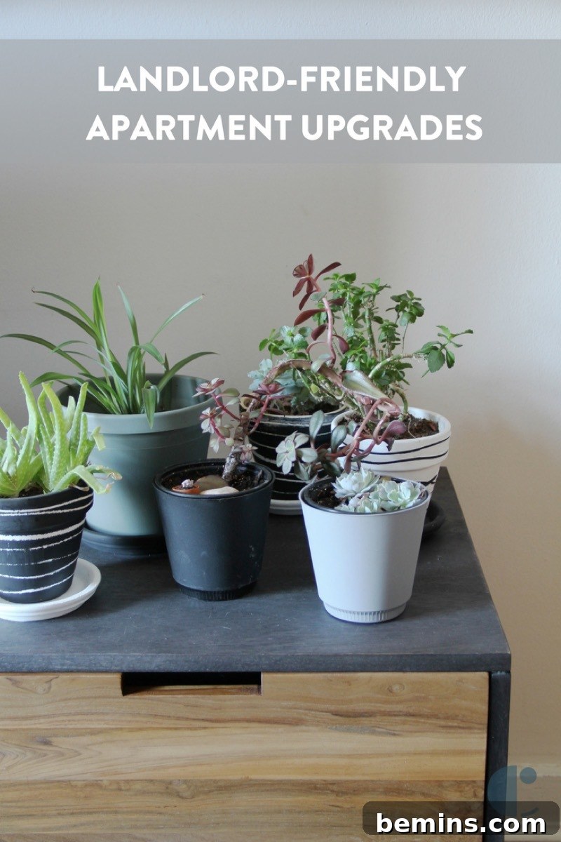 Apartment Bliss: DIY Upgrades Your Landlord Will Love 2 Upgrade your rental apartment without ticking off your landlord!