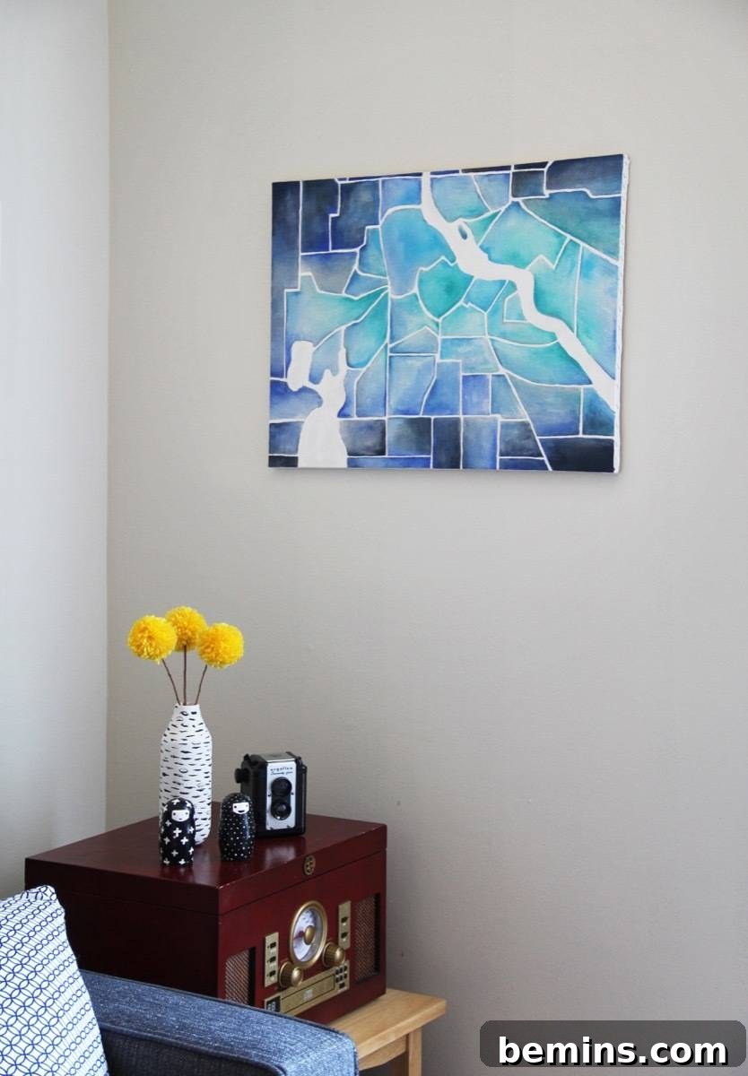Apartment Bliss: DIY Upgrades Your Landlord Will Love 12 Landlord-friendly apartment upgrades: Don't be afraid to hang all the artwork you can scrounge up - just use Command Hooks!