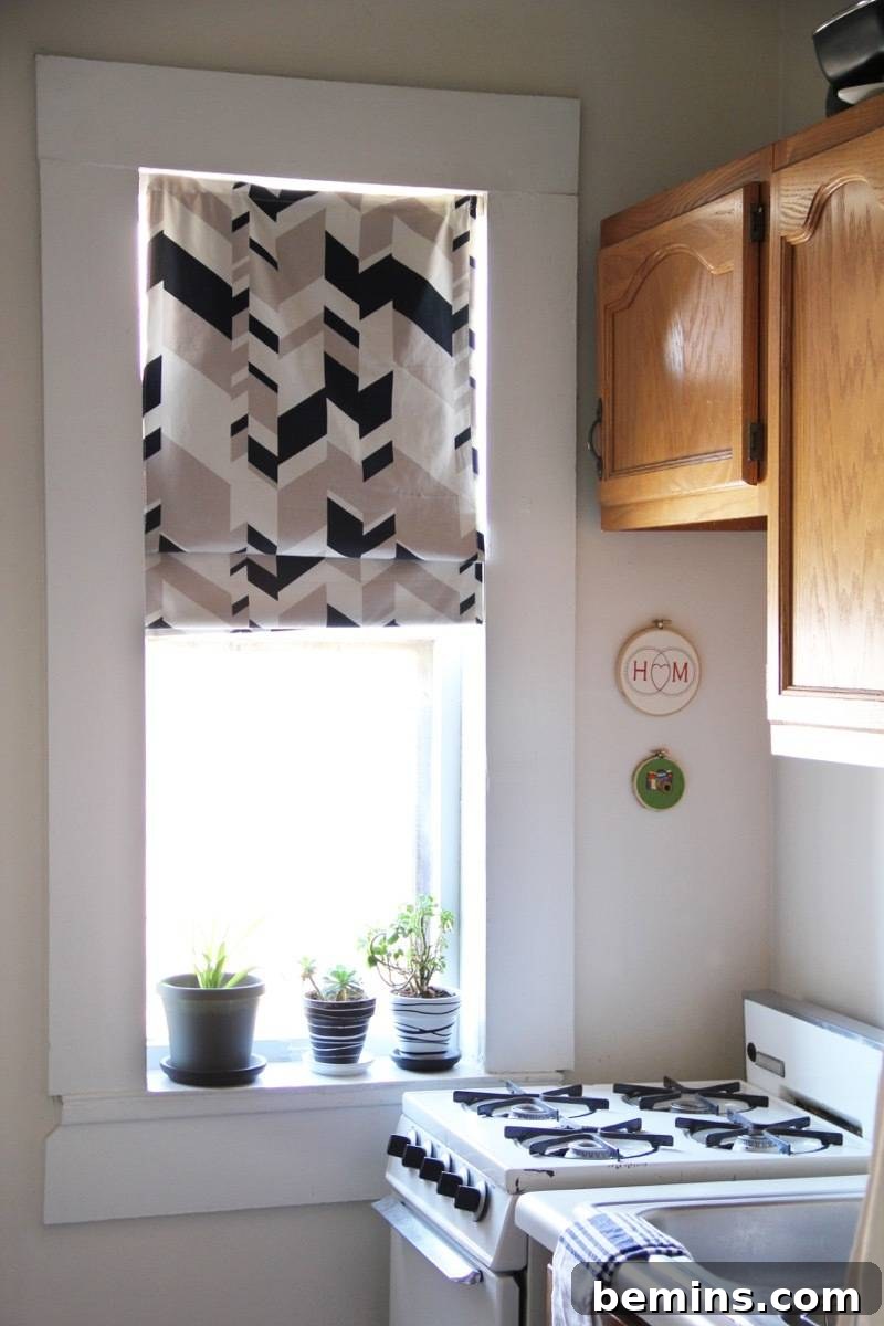 Apartment Bliss: DIY Upgrades Your Landlord Will Love 6 Landlord-friendly apartment upgrades: Get rid of standard, ugly blinds and upgrade to roman shades