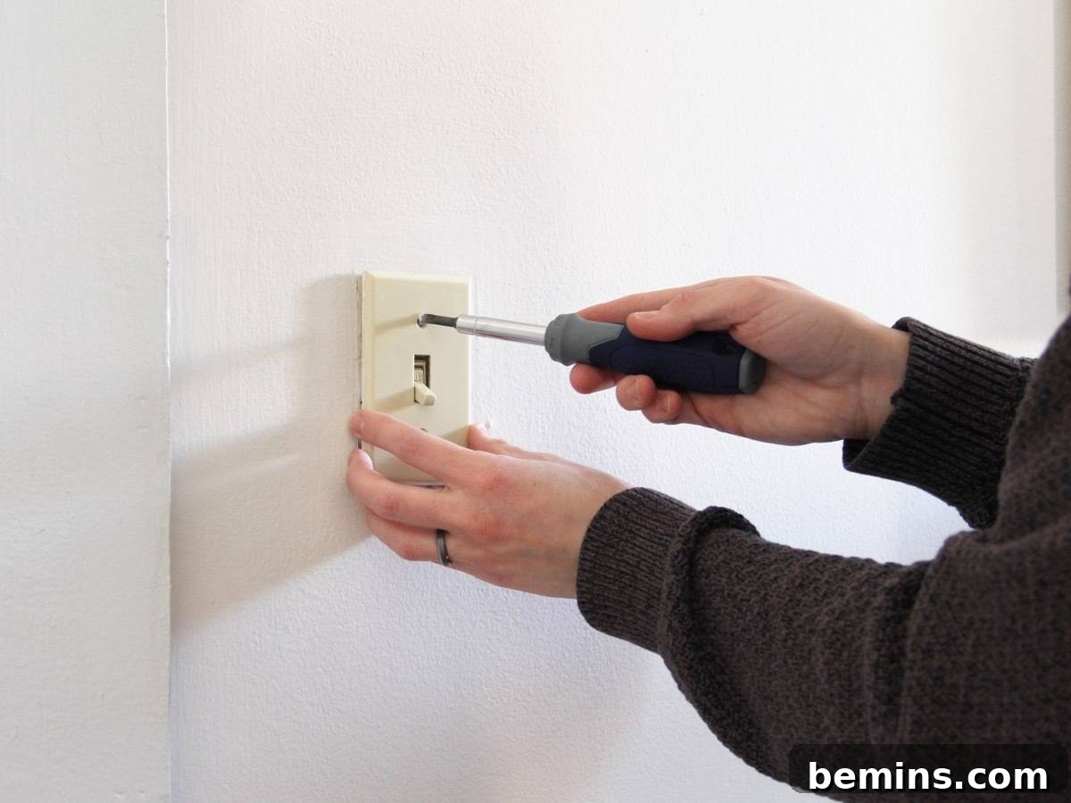 Apartment Bliss: DIY Upgrades Your Landlord Will Love 9 Light switch plates don't have to be blah - give them a temporary facelift!