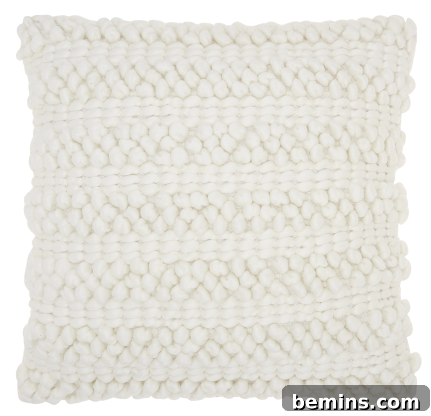 Irresistibly Cozy: 20 Scandinavian Pillows and Throws to Transform Your Home 11 Woven Stripes Throw Pillow