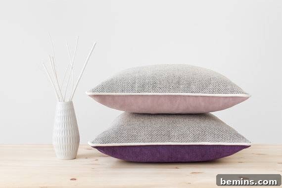 Irresistibly Cozy: 20 Scandinavian Pillows and Throws to Transform Your Home 12 Scandinavian Modern Throw Pillows in Gray, Purple, and Pink