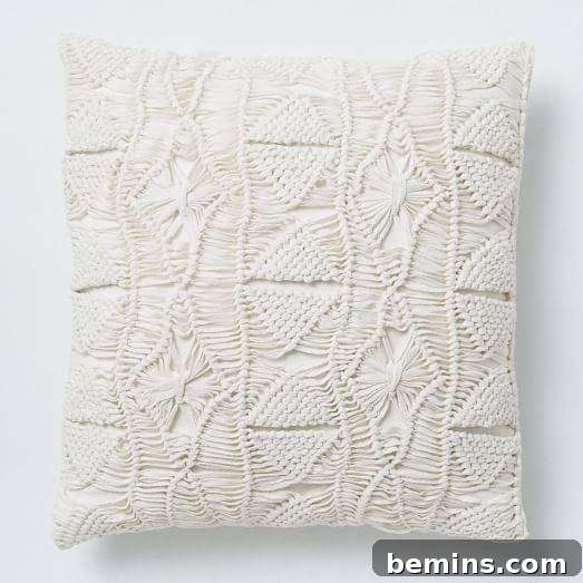 Irresistibly Cozy: 20 Scandinavian Pillows and Throws to Transform Your Home 15 Macrame Diamond Pillow