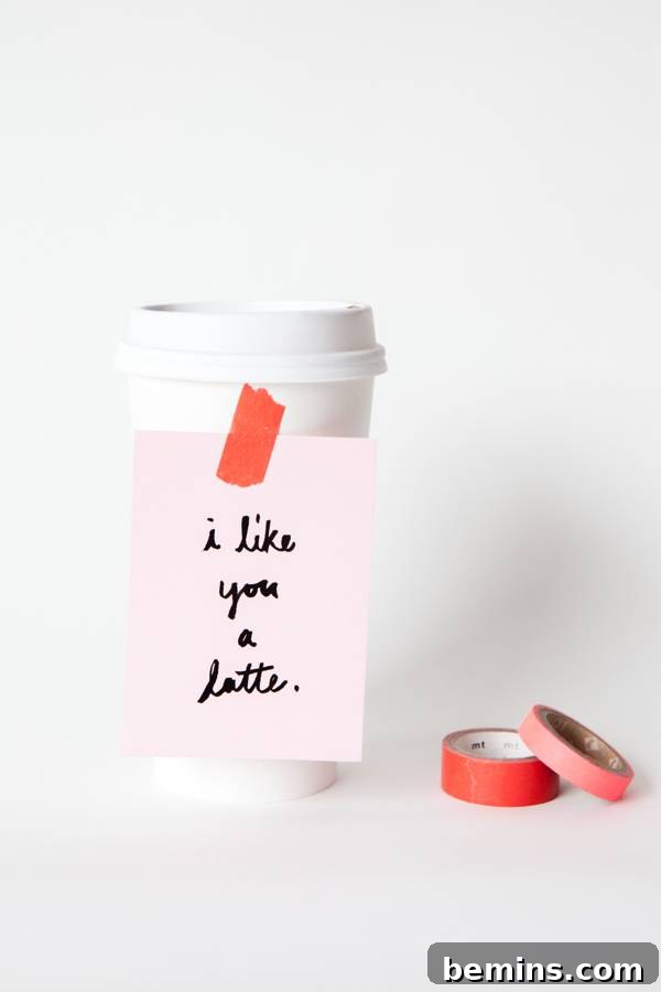 Last-Minute Valentine's Day Gifts That Will Steal Their Heart 21 Latte Valentine Sleeve