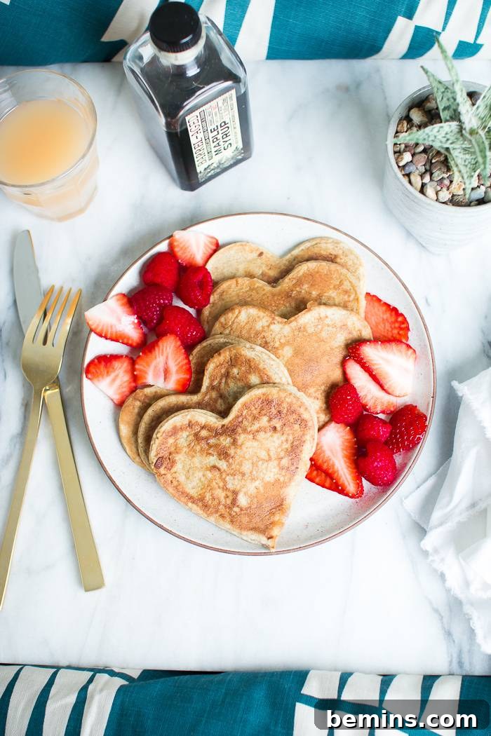 Last-Minute Valentine's Day Gifts That Will Steal Their Heart 22 Heart-Shaped Whole Wheat Pancakes