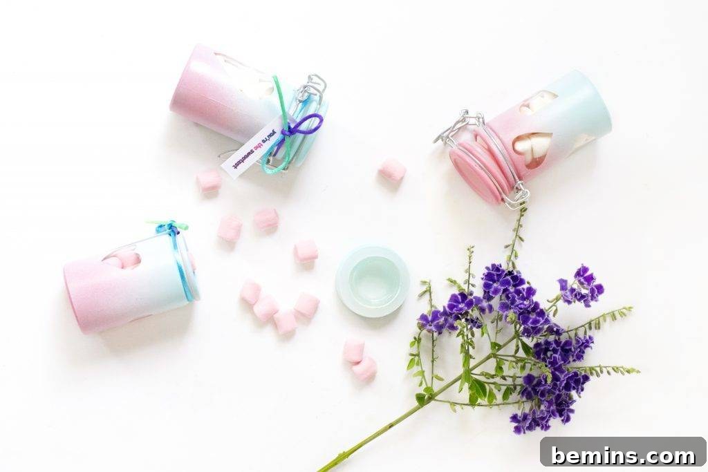Last-Minute Valentine's Day Gifts That Will Steal Their Heart 4 Ombre Heart Treat Jars