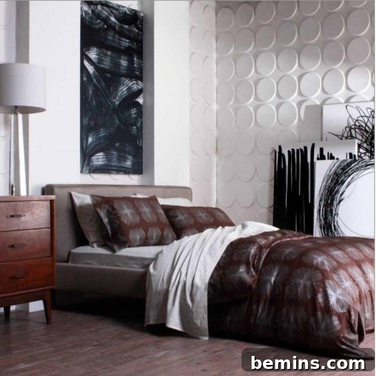 Rental Wallpaper Hacks: Get the Look Damage Free 9 Textured 3D wall flats for adding dimension to rental walls