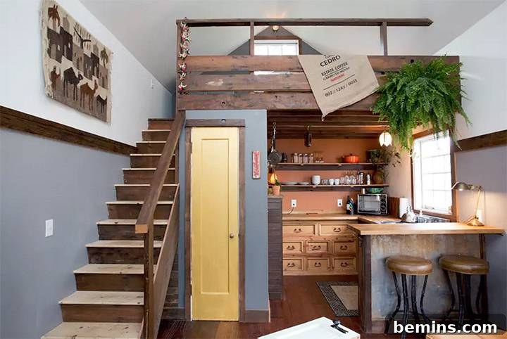Maximizing Vertical Space with Shelves and Loft