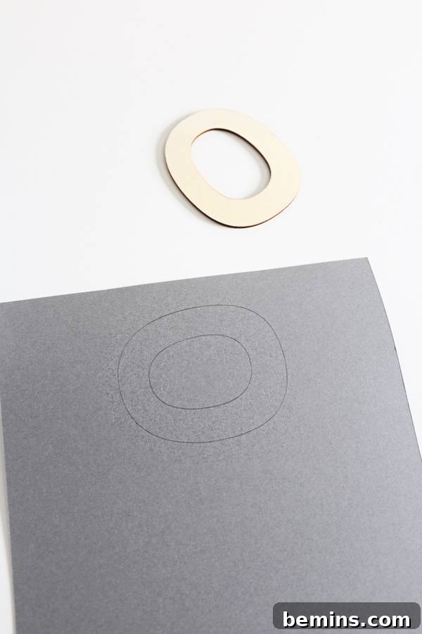 Tracing Shapes on Card Stock