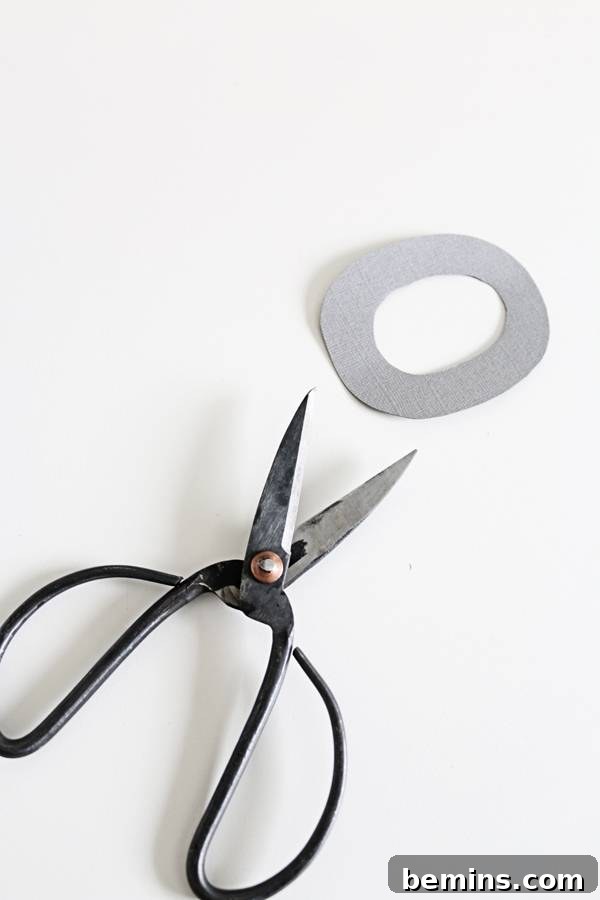 Cutting Out Card Stock Shapes