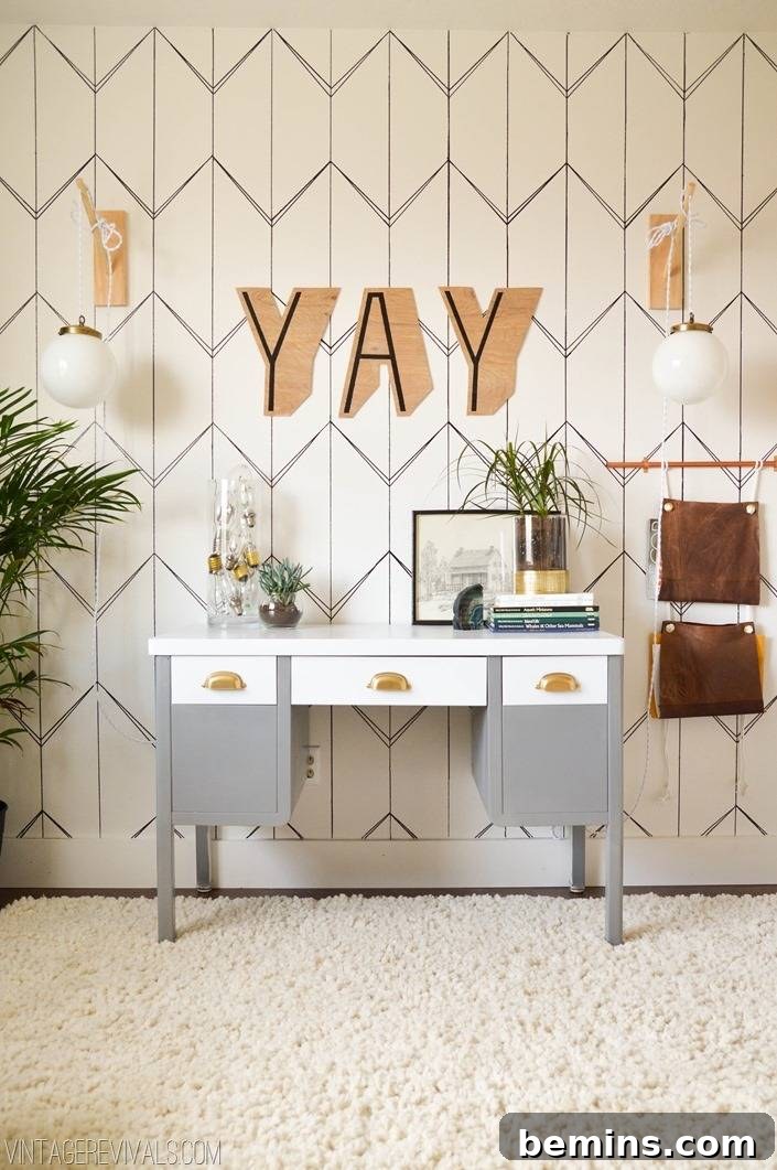 A sharpie wall offers a unique and artistic expression.