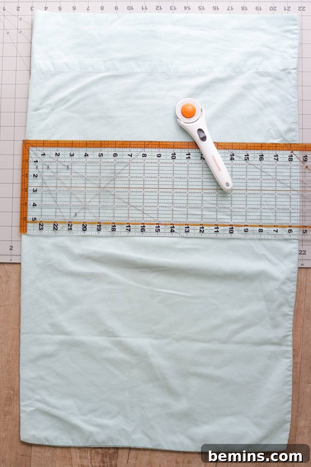 Iron Pillowcase Flat