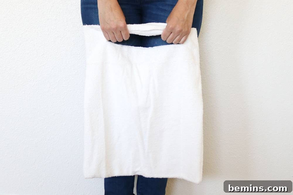 Completed Pillowcase Bag