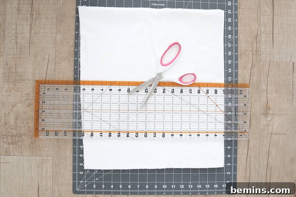 Fold Towel Lengthwise