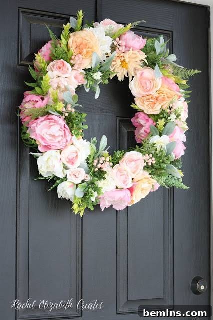 Floral Wreath DIY