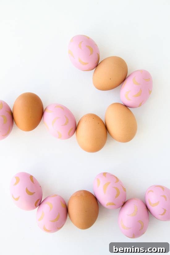 50 Creative Easter Egg Decorating Ideas 25 Pink Moon Easter Eggs