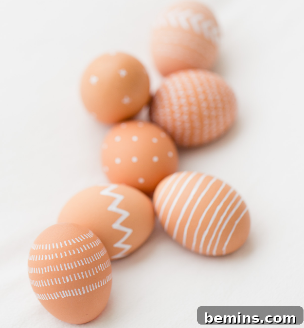50 Creative Easter Egg Decorating Ideas 36 Penned Easter Eggs