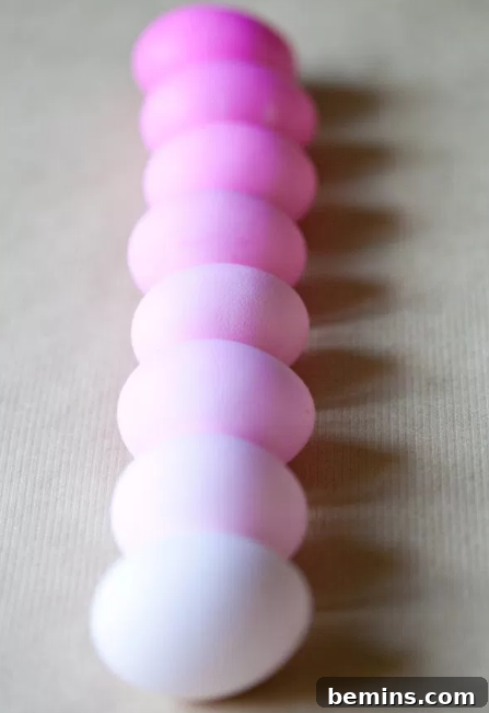 50 Creative Easter Egg Decorating Ideas 51 Gradient Easter Eggs