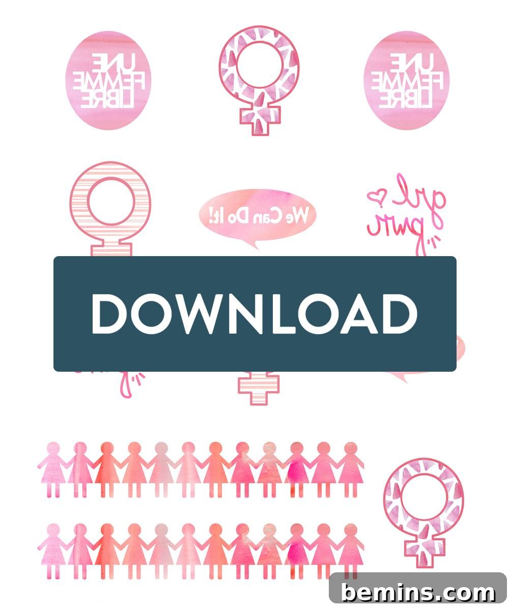 Feminist Easter Egg Temporary Tattoo Template