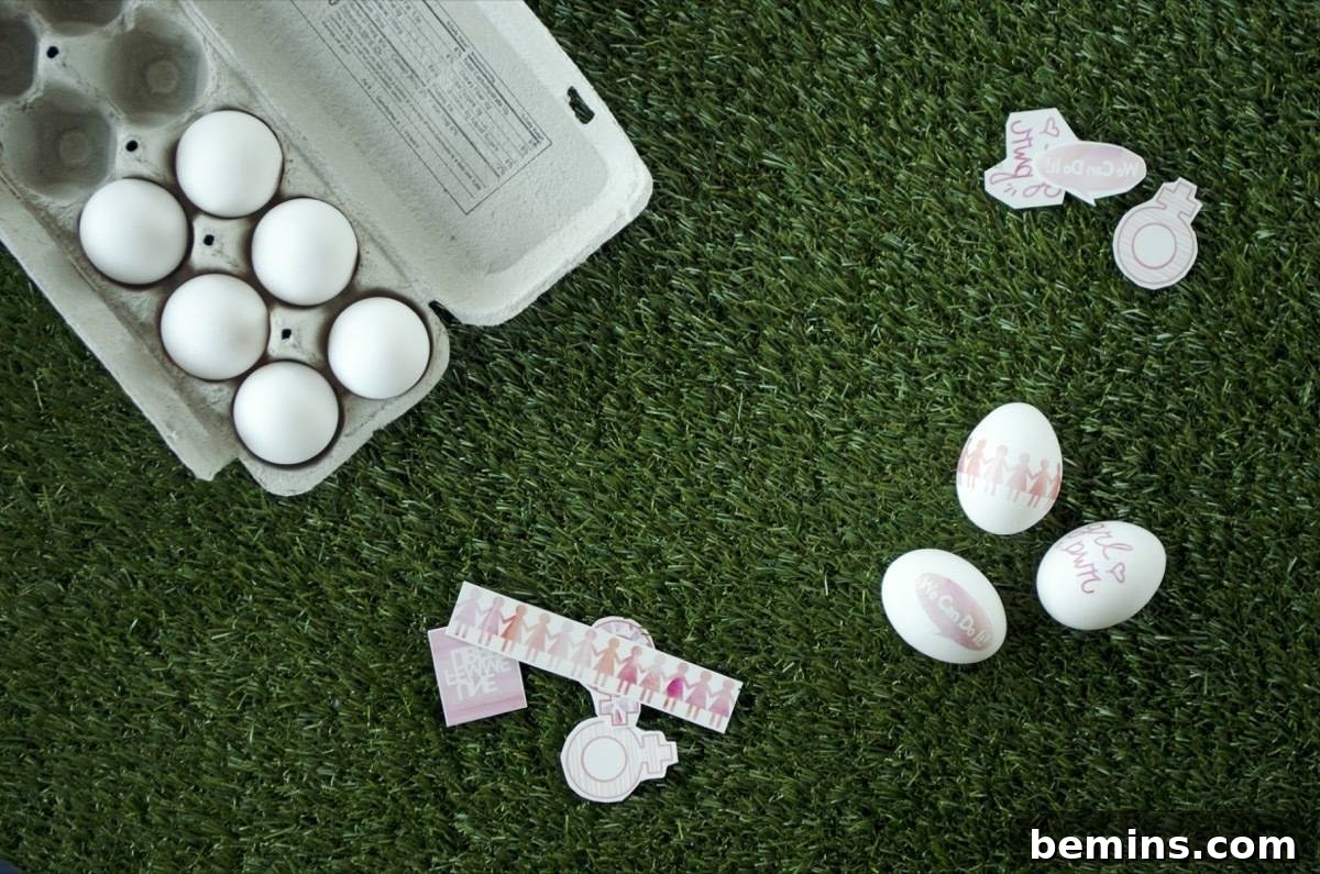 Cutting Out Feminist Easter Egg Tattoos