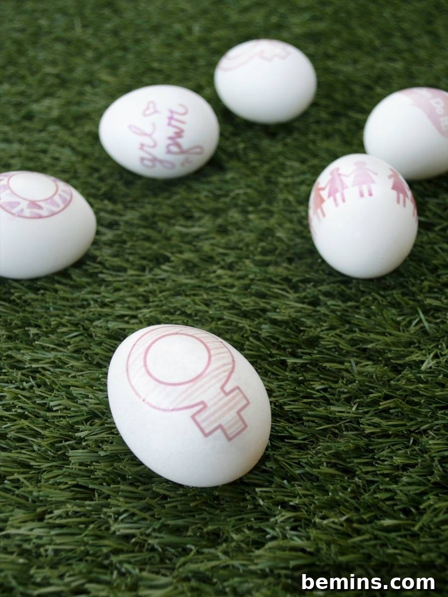 Empowering Easter Egg Designs