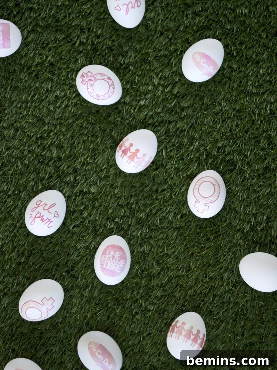 Feminist Easter Egg Ideas