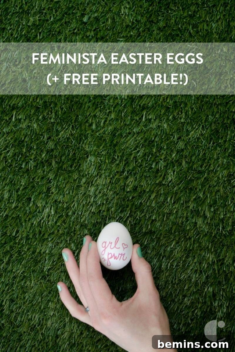 Share Your Feminist Easter Eggs