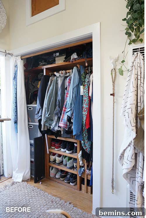 5 Lessons in Ingenuity: A Closet-to-Nursery Transformation 2 Closet Nursery Transformation
