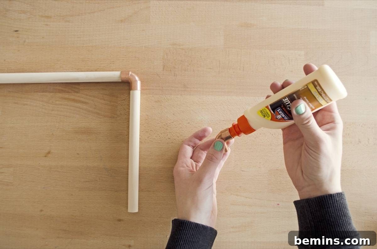 Make This: Minimal Clothes Drying Rack