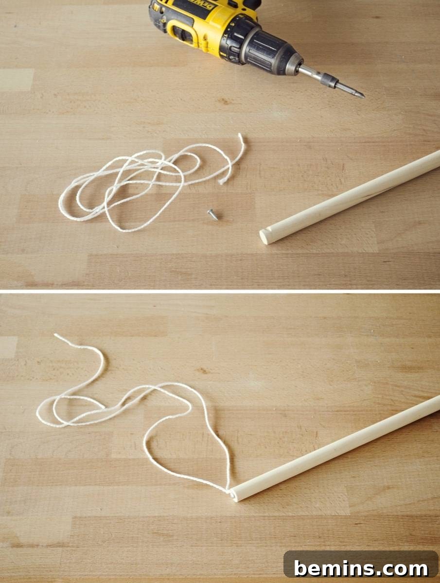 Make This: Minimal Clothes Drying Rack