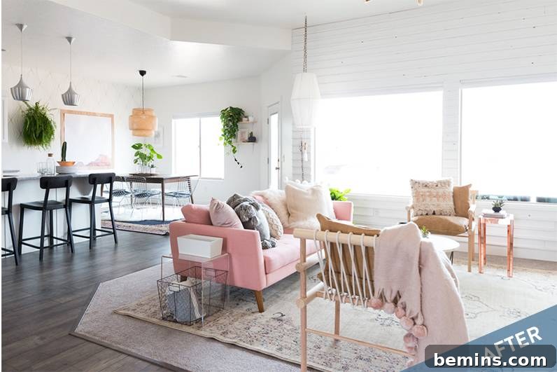 Open Concept Living Room Design Tips: Creating Zones with Style