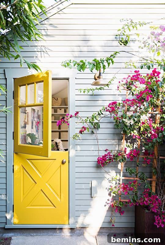 Yellow Front Door