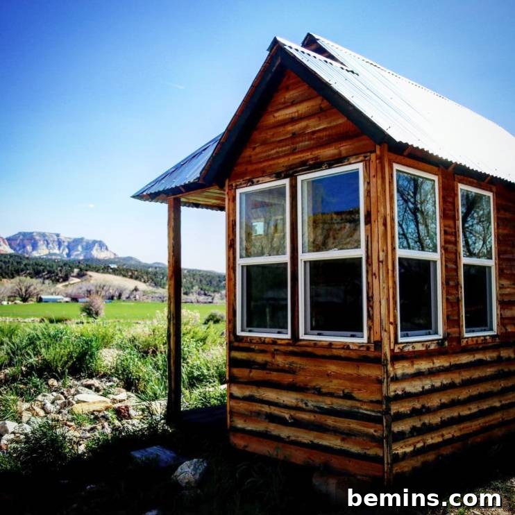 Inspiring tiny house exterior showcasing compact, off-grid living, by Living Big In A Tiny House on Instagram